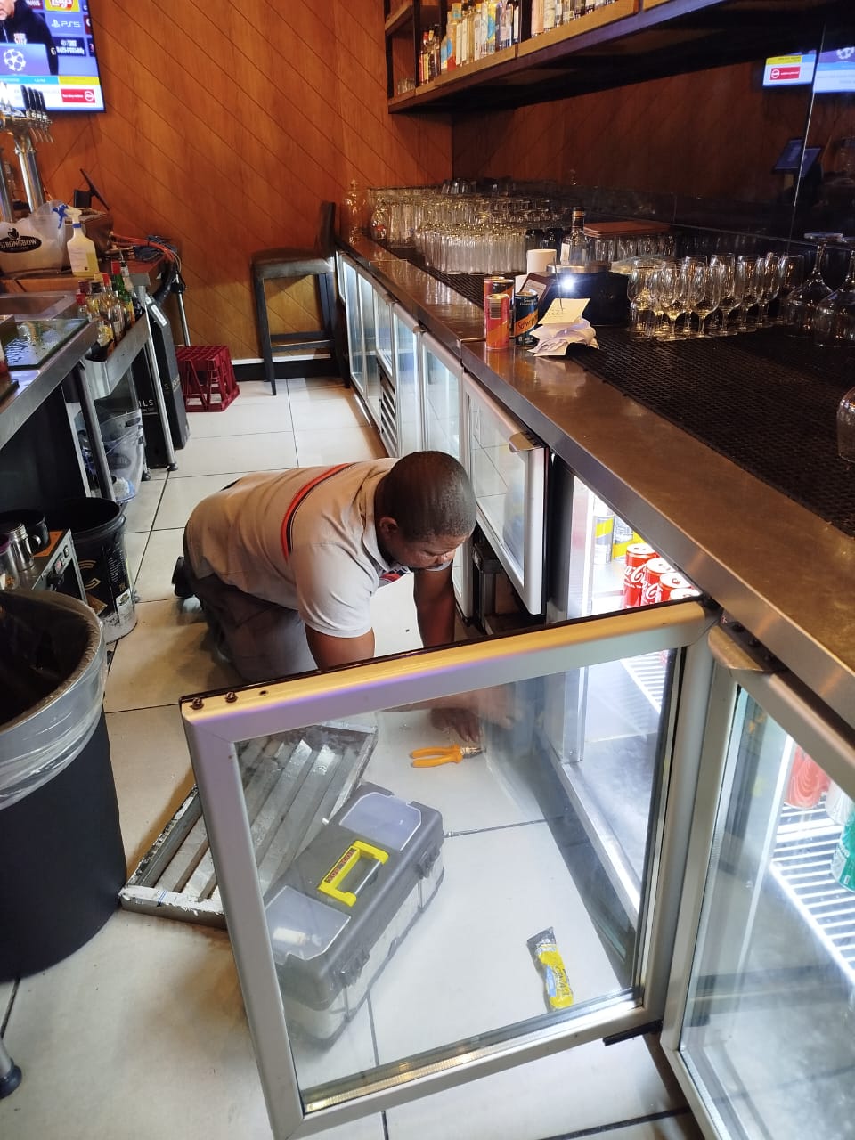 Split unit air conditioner installed by PrideAir Sandton